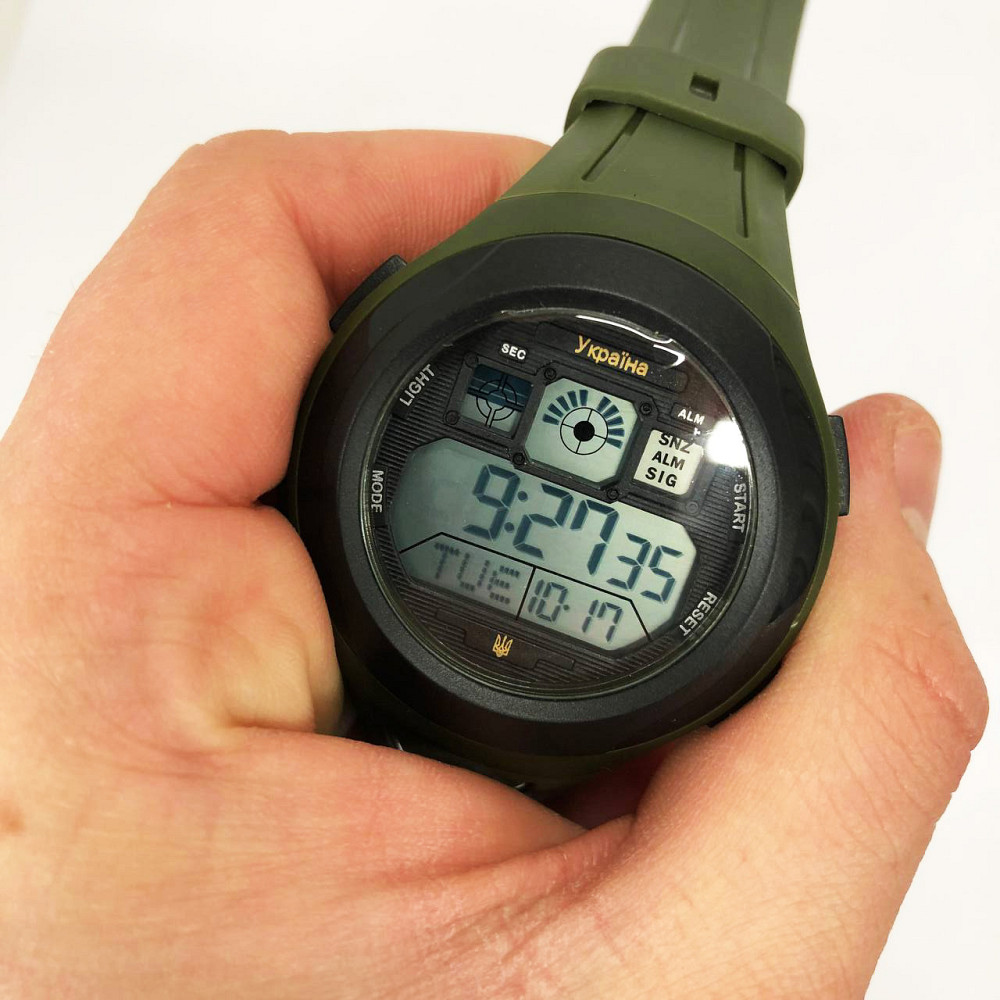 Годинники туристичні для виживання, Стильні тактичні годинники для чоловіків спортивні спорт VM-25 Івано-Франківськ - фото 7