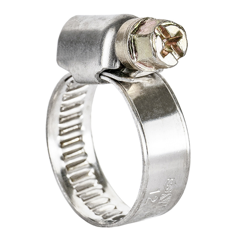 Хомут червячный нержавеющий 9мм D12-22мм 25шт SIGMA (2510031) Киев - изображение 1