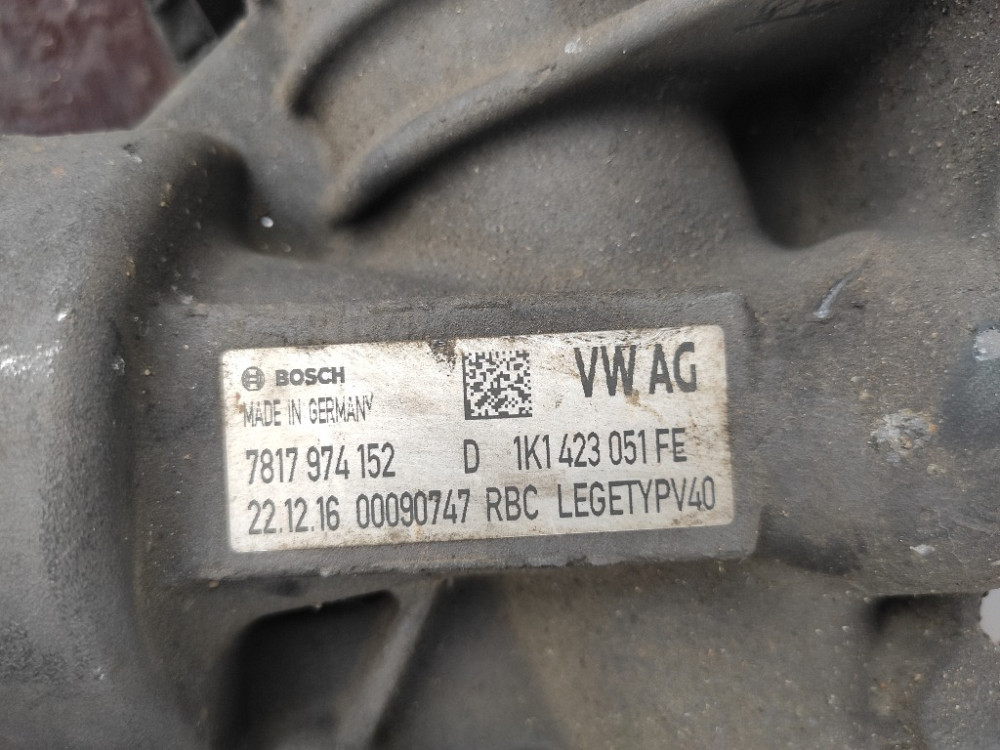 Кермова рейка електро VW Caddy 2004-2015 (1K1423051FE) Ковель - изображение 2