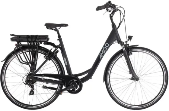 Велосипед Amigo E-Alvor D2 Inch 50Cm Women 7Sp Rim Brakes Matte Black 28 Київ