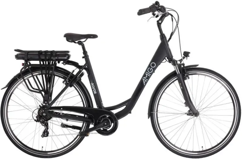 Велосипед Amigo E-Alvor D2 Inch 50Cm Women 7Sp Rim Brakes Matte Black 28 Київ - фото 1