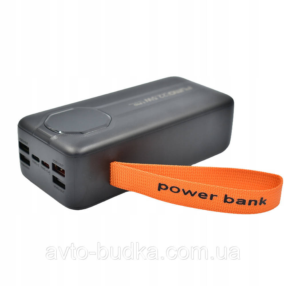 Powerbank FUMO PRO 30000mAh QC PD 3.0 со встроенными кабелями USB-C и Lightning Новый Роздол - изображение 8