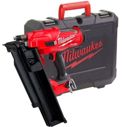 Пистолет гвоздезабивной аккумуляторный бесщеточный MILWAUKEE, M18 FFN21-0C, 50-90мм (каркас, кейс) Одесса