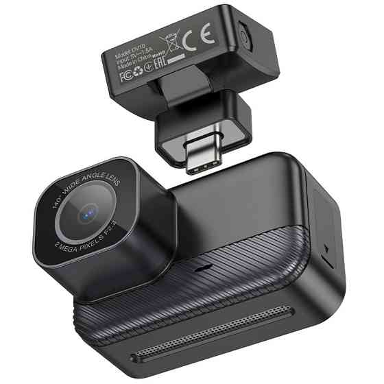 Видеорегистратор HOCO DV10 mini screen dashcam Black Киев