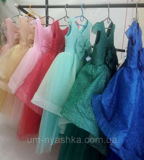 Длинное нарядное блестящее платье Бетси 128-134 Кривой Рог - изображение 6