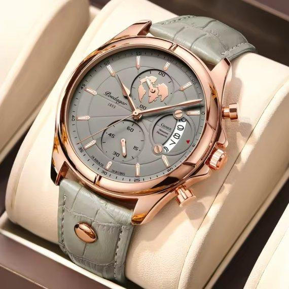 Мужские наручные часы Poedagar Earth (Серый) Винница - изображение 3