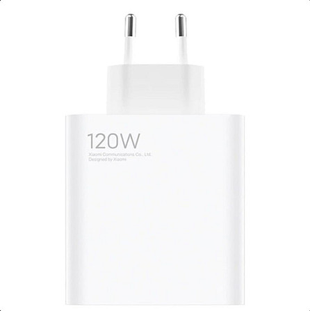 Зарядное сетевое устройство MI120W с кабелем (Белый) Винница - изображение 8