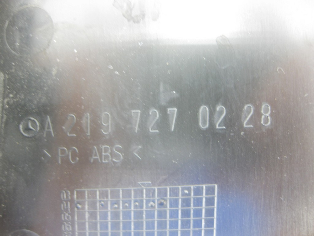 Mercedes-Benz  A2197270228 Кришка чорна на передній правій дверній карті до блоку керування дверей CLS C219 Одеса - фото 11