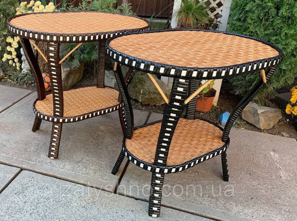 Плетеный журнальный столик из лозы Киев - изображение 3