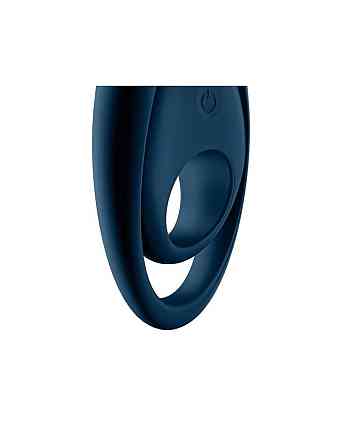 Двойное эрекционное кольцо с вибрацией Satisfyer Glorious Duo Sex Aura Киев