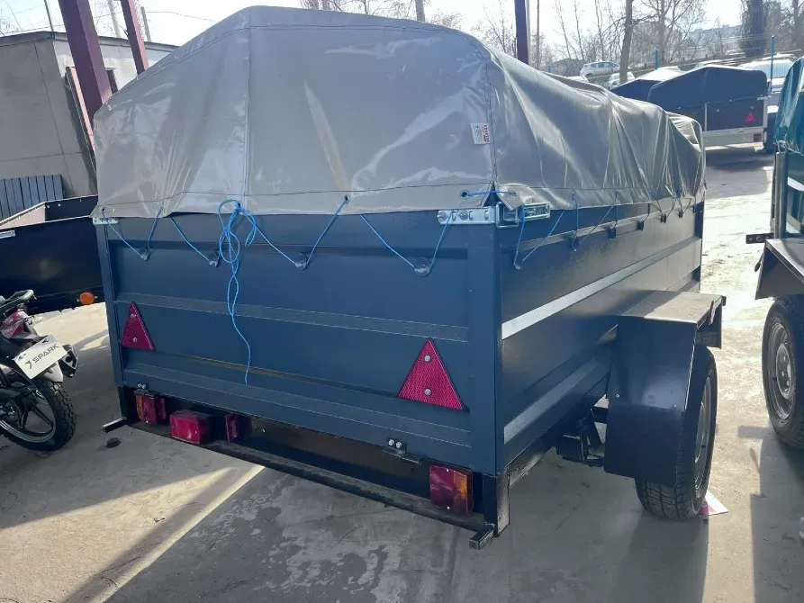 Новий причіп 230х130х50 заводу "Дніпро" Киверцы - изображение 2