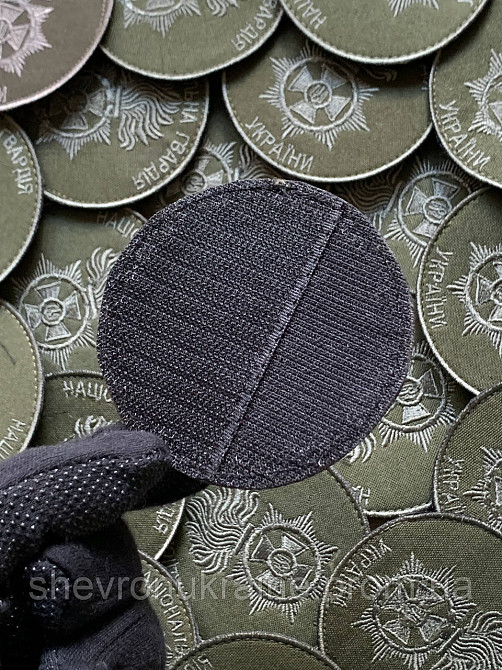 Шеврон НГУ (Форма круг. На липучке) Размер 8см в диаметре Киев - изображение 7