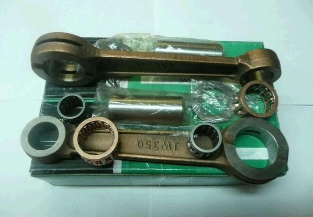 Шатун ЯВА 350 (пара) (+сепаратори, нижній палець, шайби) (зелен. уп-ка.) (Індія) Мукачево - фото 1