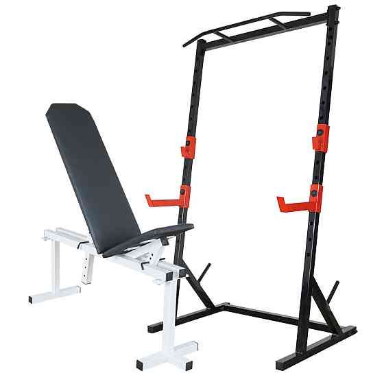 Лавка регульована 40 на 40 мм + Стійки з турником 50 на 50 мм Київ