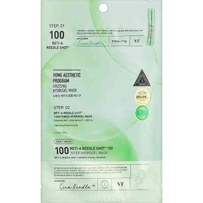 Маска для лица VT Cosmetics Reedle Shot Reti-A Reedle Shot 100 2 Step Hydrogel Mask Двухэтапная укрепляющая 1.5 г + 33 г (8803463007386) Винница