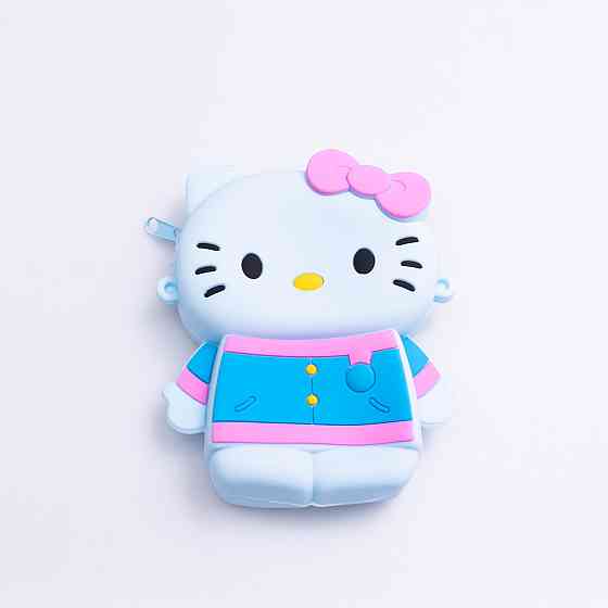 Силиконовая сумочка Hello Kitty для детей 13x10 см Киев
