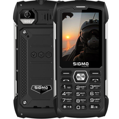 Мобильный телефон Sigma X-treme PK68 Black (4827798466711) Винница - изображение 1