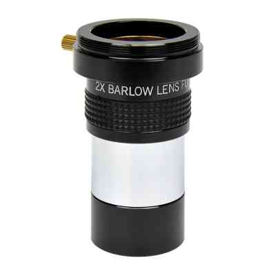 Аксессуар для микроскопов Sigeta Лінза Барлоу 2x, 1.25" (з адаптером для камери) (65091) Винница