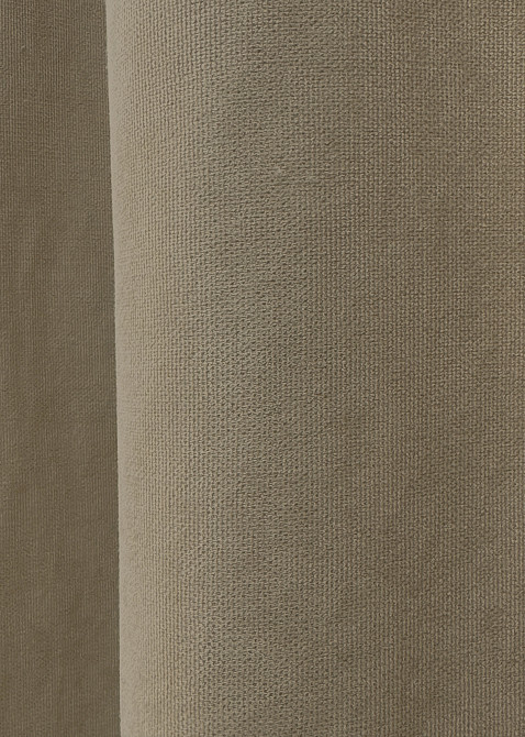 Комплект коротких штор VR-Textil Мікровелюр Petek YL № 1804ш Капучино 130х170 см 2 шт (35-0386) Київ - фото 7