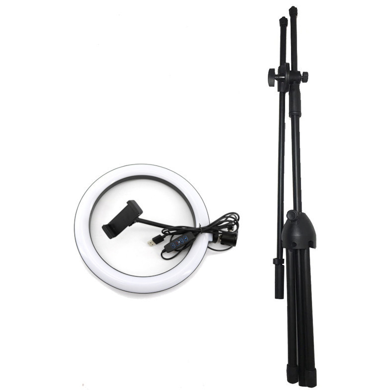 Кільцева лампа 26см на стійці журавель 200см AC Prof Київ - фото 3