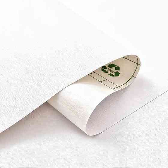 Самоклеющая экокожа в рулоне 1.37х1м х 0.5мм Белый SW-00001166 Киев