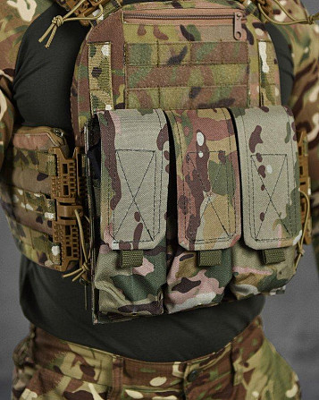 Підсумок UMA на три магазини АК по одній у кишені кордура 1000 den мультикам ВТ6779 Київ - фото 1