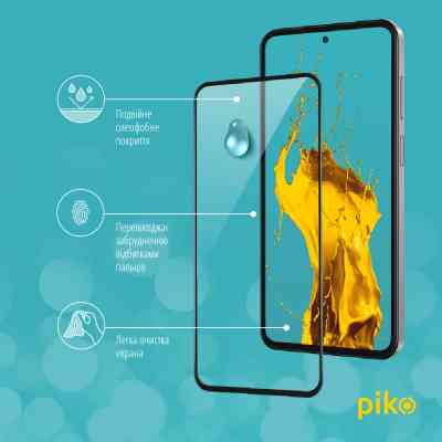 Стекло защитное Piko Full Glue Samsung M35 Black (1283126593871) Винница