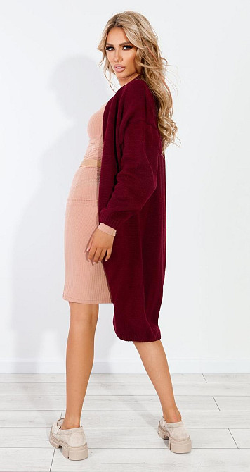 Свободный облегченный кардиган (42-48) Киев - изображение 3