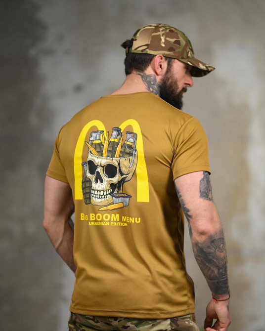 Тактична футболка SELION Boom ÷ coyot ТР6764 Одеса - фото 5
