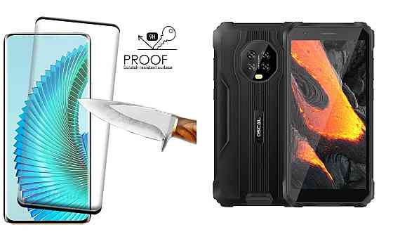 Защитное стекло HyperGlass Pro для Blackview Oscal S60, Oscal S60 Pro – максимальная чувствительность и защита Киев