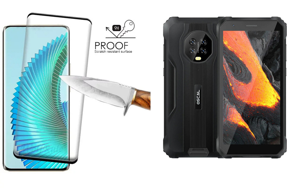 Защитное стекло HyperGlass Pro для Blackview Oscal S60, Oscal S60 Pro – максимальная чувствительность и защита Киев - изображение 1
