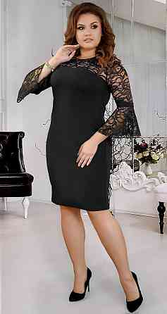 Красиве плаття великого розміру з гіпюром (56) Київ