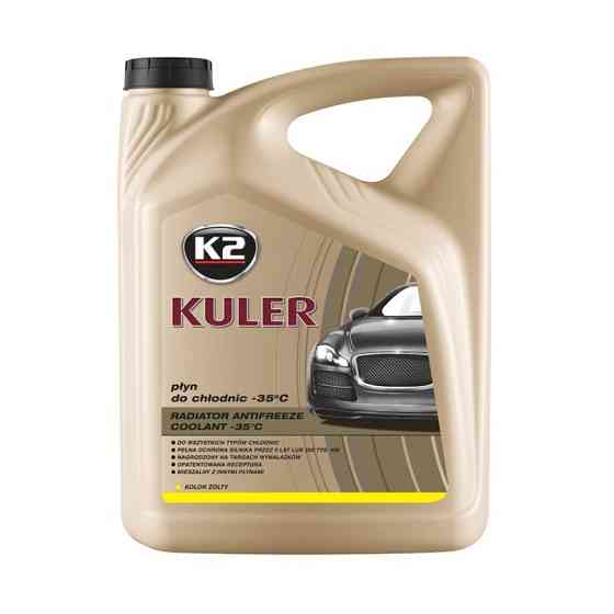 Антифриз K2 Kuler Long Life G13 -35°C желтый готовый 5л Львов