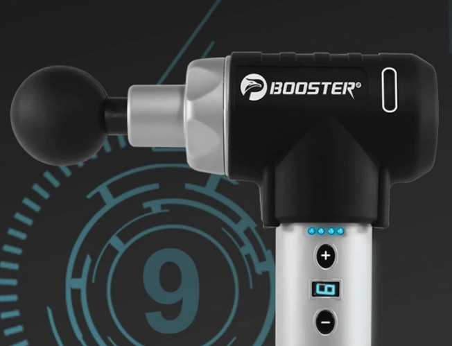 Перкуссионный мышечный ударный массажер Booster Pro 2 триггерных точек Винница - изображение 5