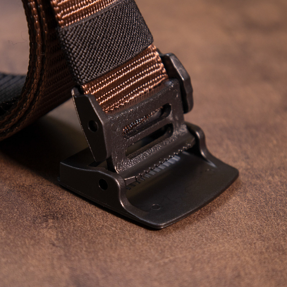 Текстильный ремень Vintage 20538 Коричневый Киев - изображение 9