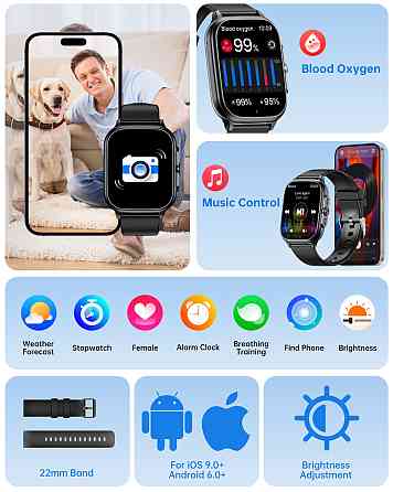 Годинник Oukitel V7 Pro Black Винница