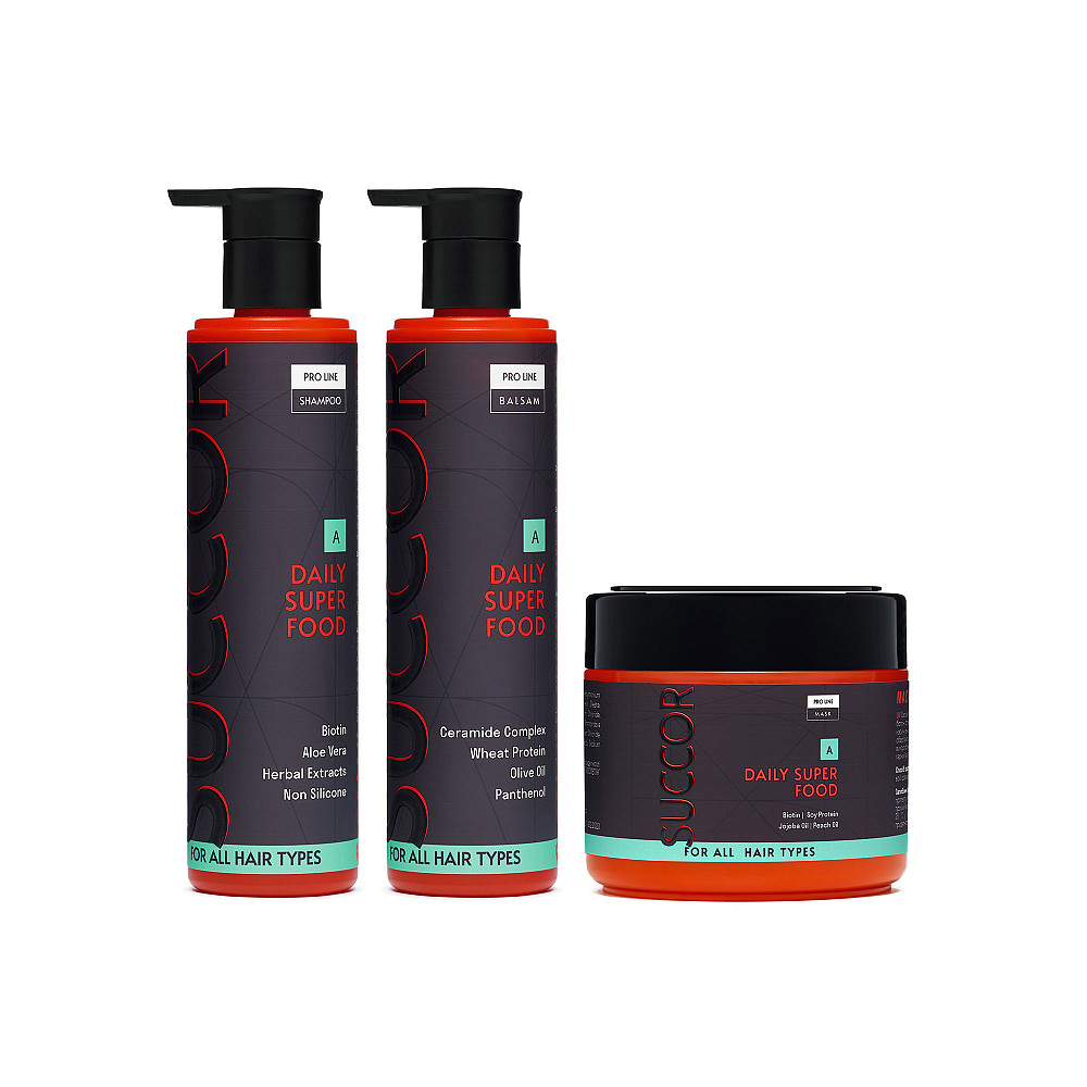Набор Комплексный ежедневный уход за волосами Superfood Set Daily Superfood Succor Киев - изображение 1