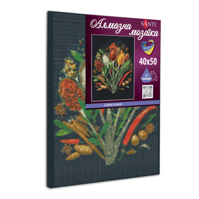 Картина по номерам Santi Вкус специй солнца 40*50 см алмазная мозаика (954718) Винница - изображение 2