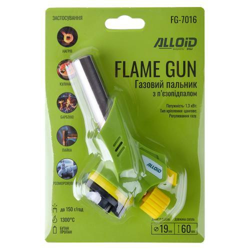 Alloid. Пальник газовий FG-7016, сопло 19мм Одеса - фото 2