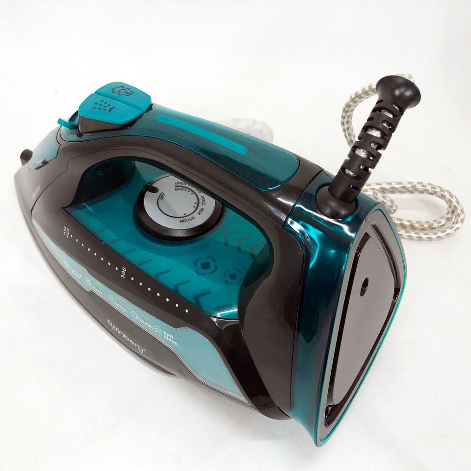 Утюг для различной одежды Rainberg RB-6310, Профессиональный утюг для глажки Домашний с паром AY-65 Львов - изображение 7