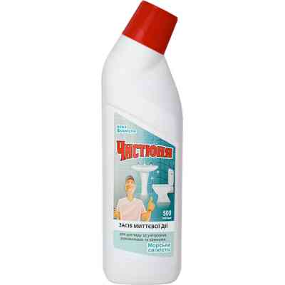 Засіб для чищення унітазу Чистюня Морська свіжість 500 мл (4820168430480) Вінниця