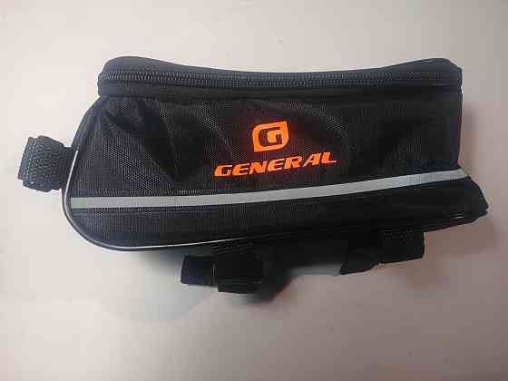 Сумка- чехол для телефона на велосипед (на раму, черная) Мукачево