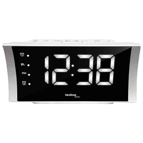 Часы настольные с радио Technoline WT494 Silver (WT494) Винница