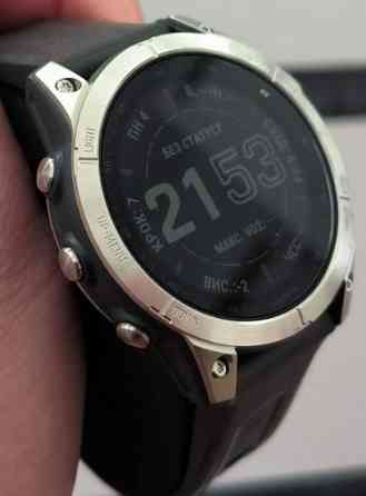 Смарт -Часы ТОП Garmin Fenix 7 Silver . Карты Украинская Мова! NFC Киев