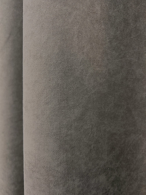 Комплект штор на люверсах VR-Textil Микровелюр Petek YL №1710ш Серо-коричневый 200х250 см 2 шт (37-0323) Киев - изображение 7
