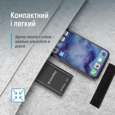 Зчитувач флеш-карт ColorWay USB-C to USB 3.0/SD/MicroSD (CW-CR-02) Вінниця - фото 5