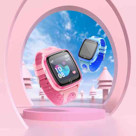 Дитячий cмарт-годинник Hoco Y100 36mm. SIM 2G. 400 mAh. IP65 Blue Одеса