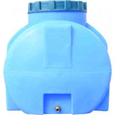 Ємність для води Пласт Бак горизонтальна харчова 250 л синя (12463) Вінниця