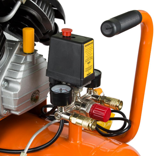 Компресор V 2,2кВт 386л/хв 8 бар 50л 2 крана Grad Житомир - фото 2