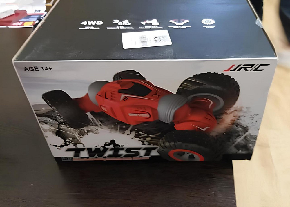 Трюковая машинка на радиоуправлении Twist Desert 4WD с полным приводом, внедорожный джип-перевёртыш для детей и взрослых, Киев - изображение 6